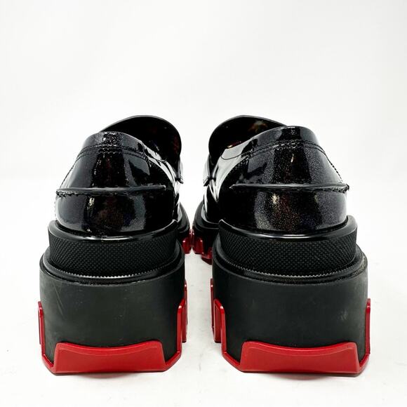 Christian Louboutin x Marvel The Amazing Loubi Patent Leather Loafers Size 37.5 - Picture 5 of 12